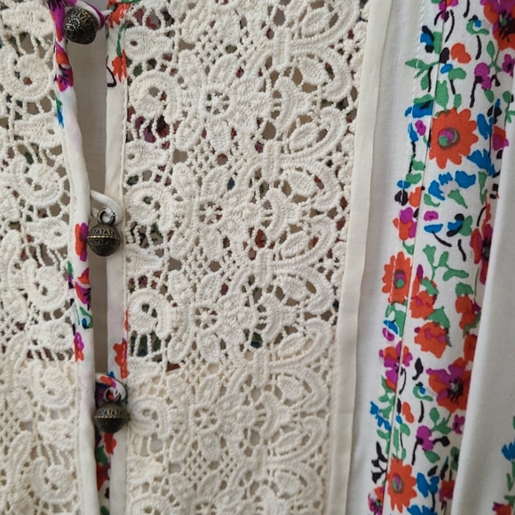NWOT Maeve Floral Boho Top - Picture 3 of 5